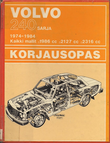 Volvo 240 sarja 1974-1984 korjausopas
