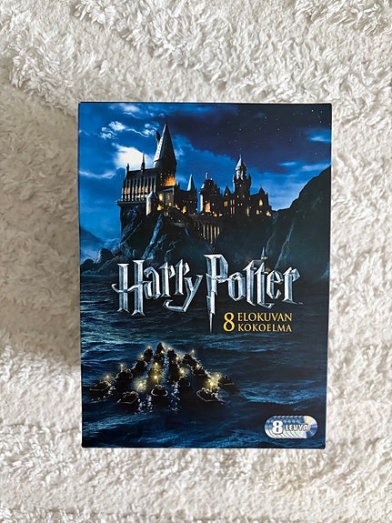 Harry Potter 8 elokuvan DVD-boksi