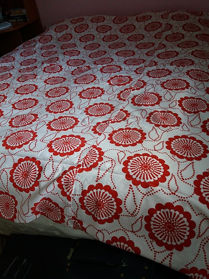 Pussilakana parivuoteen peitolle