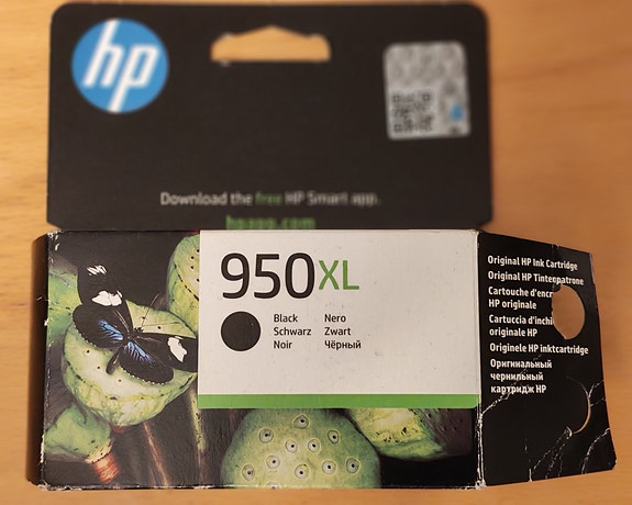 Vajaa HP 950XL mustekasetti