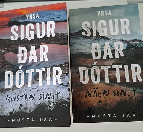 Yrsa Sigurðardóttir Musta jää -sarjaa