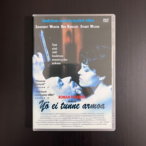 Roman Polanski: Yö ei tunne armoa (1994) - DVD