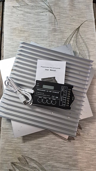 Diy Ledi controlleri ja alumiini rivasto 4kpl 20€