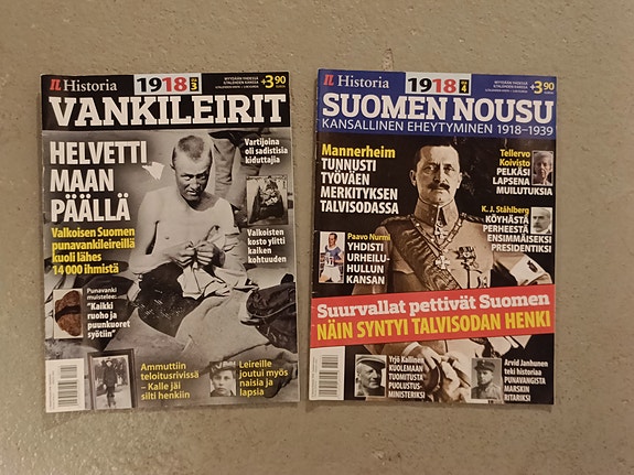 IL Historia-lehti 1918 erikoisnumerot 2 kpl
