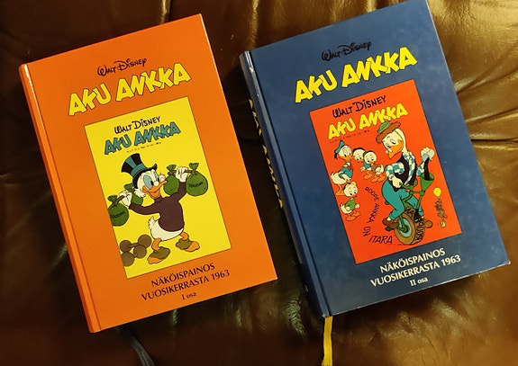 Aku Ankka näköispainos 1963 1-2