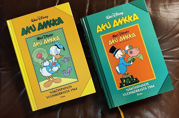 Aku Ankka näköispainos 1964 1-2