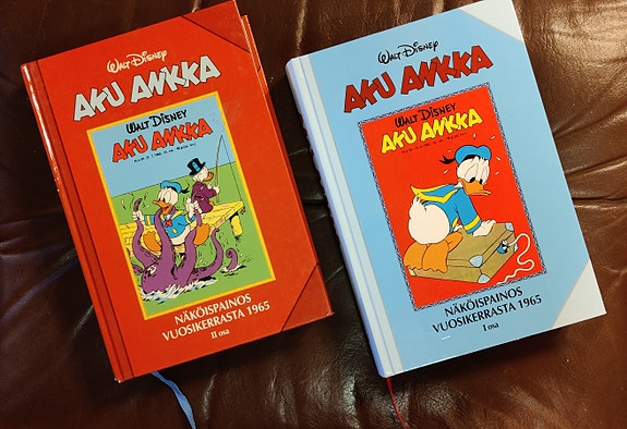 Aku Ankka näköispainos 1965 1-2