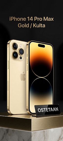 Ostetaan: iPhone 14 Pro Max kulta