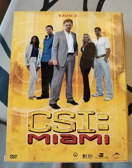 CSI: Miami kausi 2 DVD-boksi(sis , postikulut)
