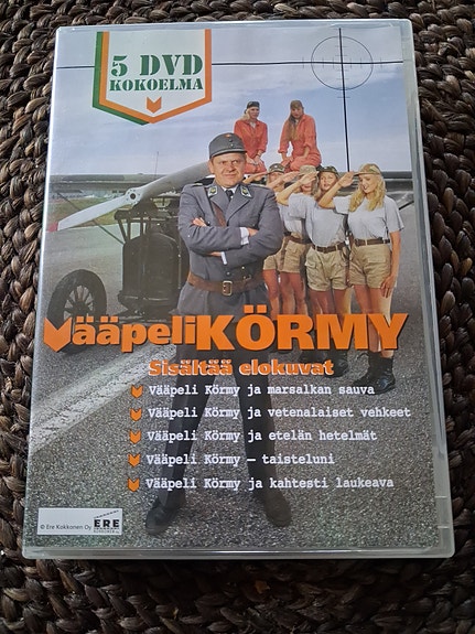Vääpeli Körmy -elokuvat DVD-boksi