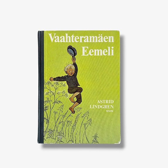 Astrid Lindgren: Vaahteramäen Eemeli WSOY, Porvoo 1970 2. painos