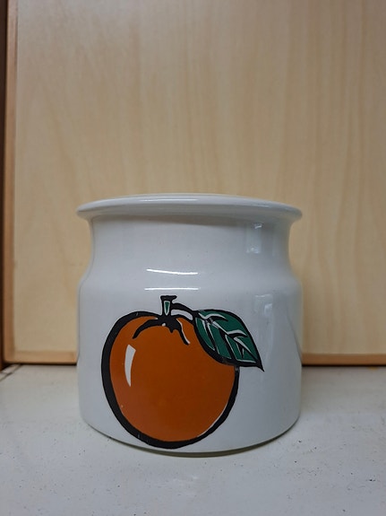 Arabia Tutti Frutti hillopurkki, omena