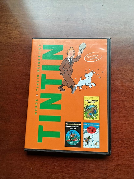 Herge TINTIN SEIKKAILUT DVD