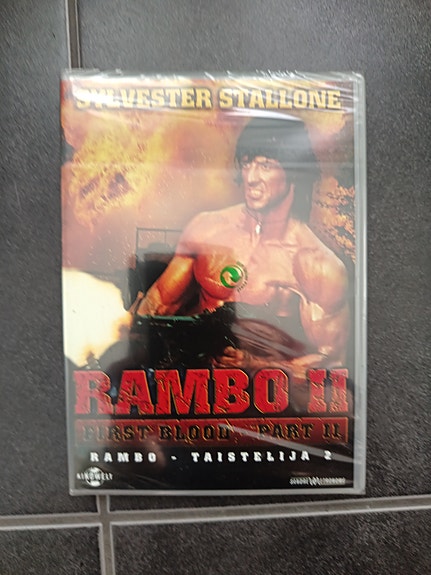 Rambo II First Blood Part II DVD elokuva