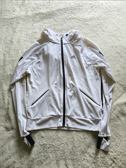 Adidas Climalite takki XS valkoinen