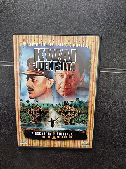 Kwai – Joen silta DVD-elokuva