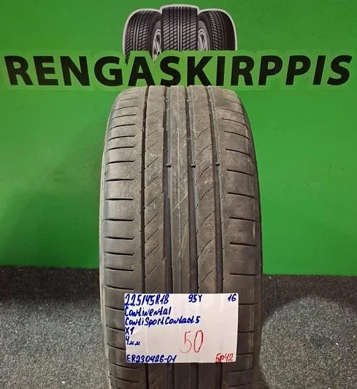 225/45R18 Continental ContiSportContact 5 95Y kesärengas