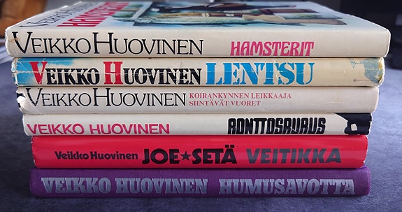 Veikko Huovinen -kirjapaketti (7 kirjaa)