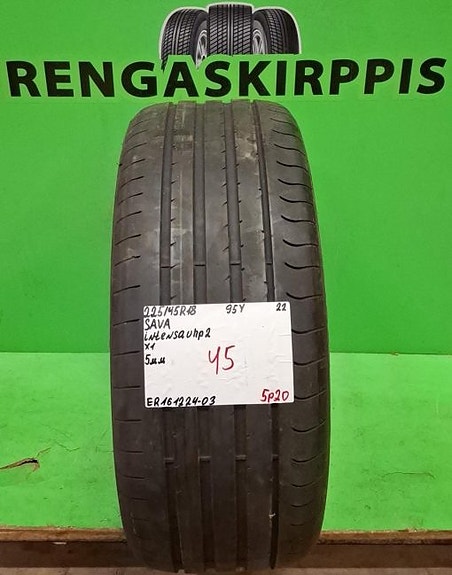 225/45R18 Sava Intensa UHP 2 95Y kesärengas