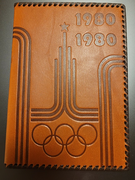 Moskovan olympialaiset 1980,  muistilehtiö