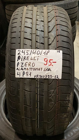 245/40R18 Pirelli PZero kesärengas
