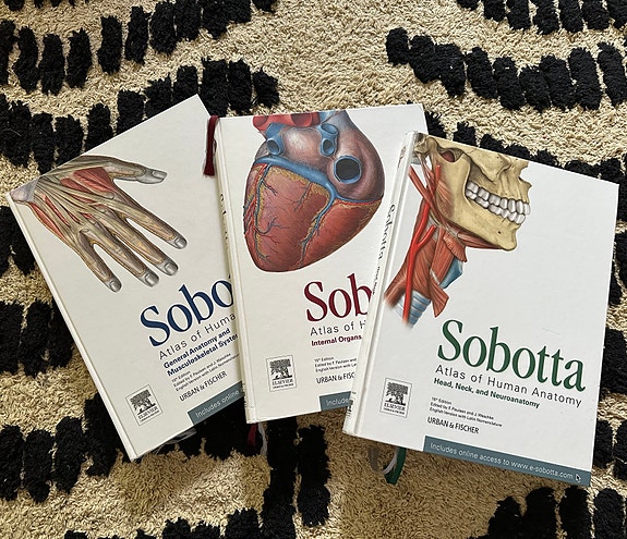 Sobotta anatomian kirjat