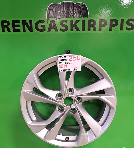 17″ 5×108 ET44 K57,1 17″x7 Oem