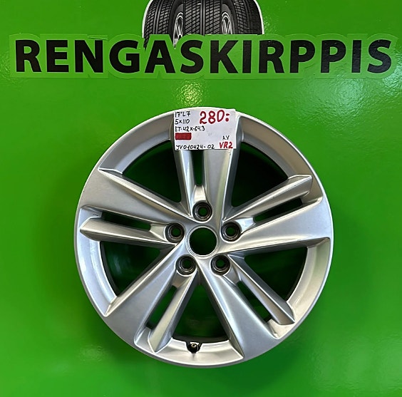 17″ 5×110 ET42 KR64,3 L7″ Erikois pultit