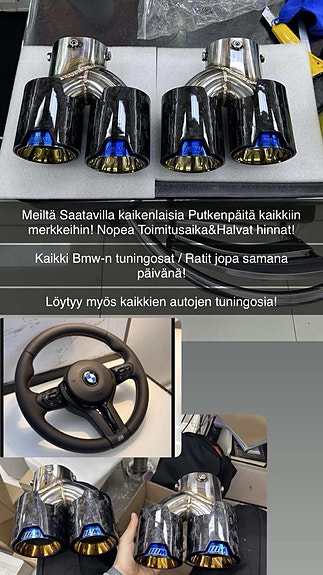 Tuning osat autoihin