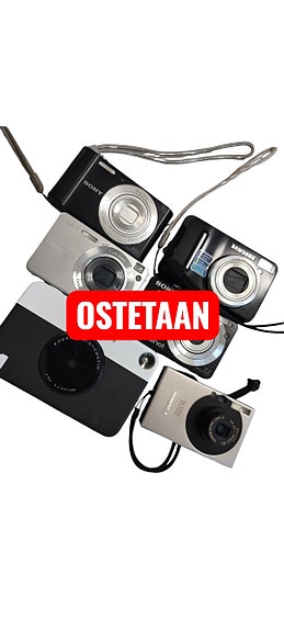 Ostetaan digikamerat