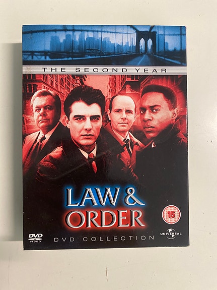 Law & Order The Second Year DVD-boksi