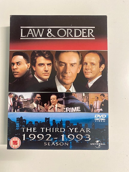 Law & Order Season 3 DVD-boksi