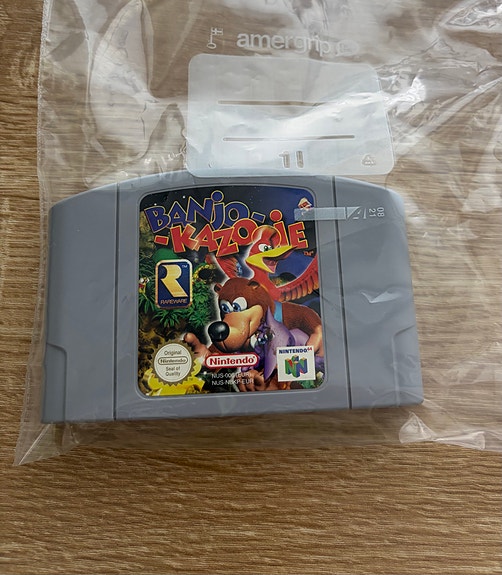 Nintendo 64 Banjo-Kazooie -peli
