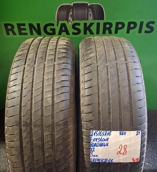 215/65R16 Firestone Roadhawk 98H kesärenkaat