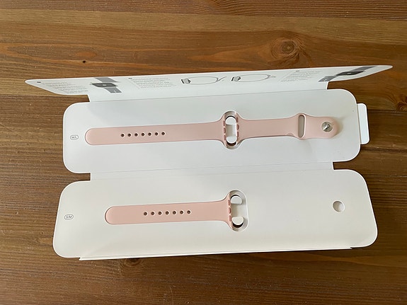 Apple Watch ranneke vaaleanpunainen unisex