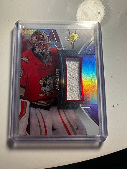Upper Deck SPx John Gibson Anaheim Ducks