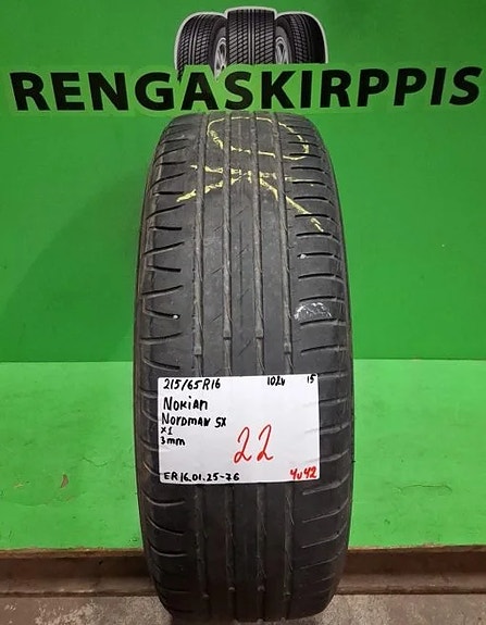 215/65R16 Nokian Nordman SX 102V kesärengas