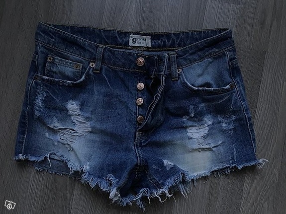 Gina tricot ginatricot farkkushortsit shortsit 34 XS