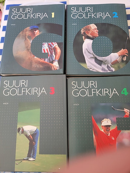 Suuti Golf kirjasarja 1-4
