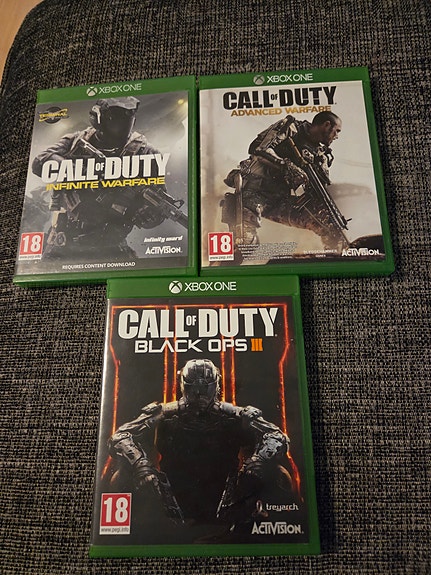Xbox one pelejä