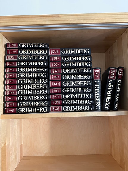 Carl Grimberg, Kansojen historia