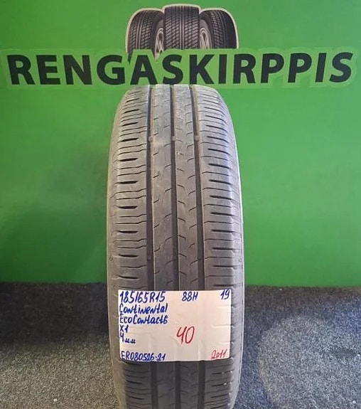185/65R15 Continental EcoContact 6 88H kesä