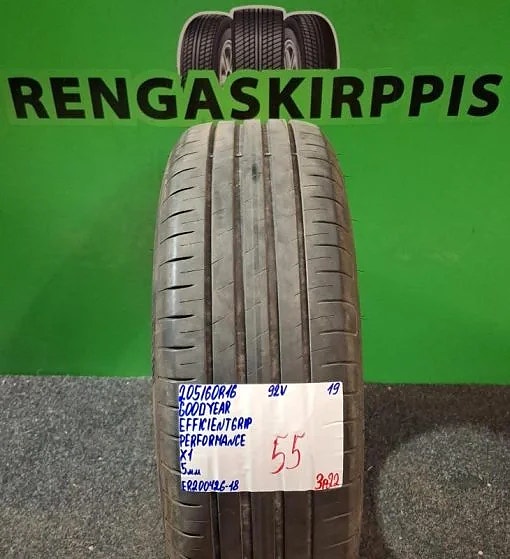 205/60R16 Goodyear EfficientGrip Performance 92V kesärengas