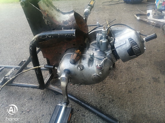 Tunturi Sporttiin 3v Puch moottori