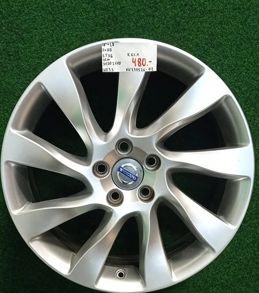 VOLVO OEM 18″ 5×108 ET56 KR63,4 L8″