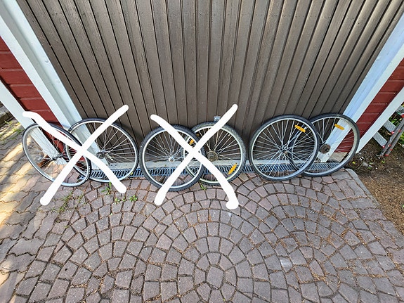 28 tuumaiset maastopyörän vanteet