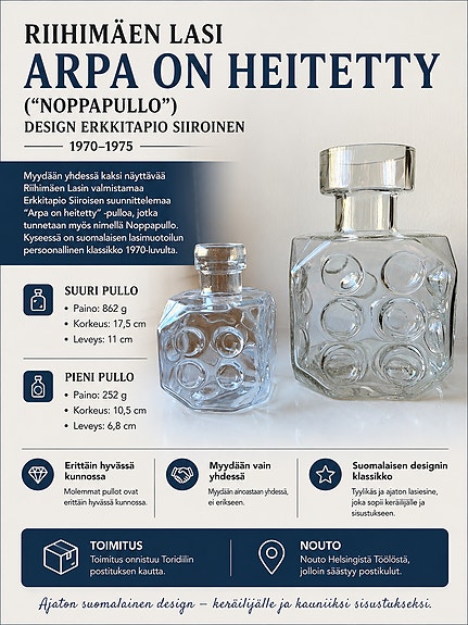 Noppapullot! Erkkitapio Siiroinen / Kirkas iso ja pieni