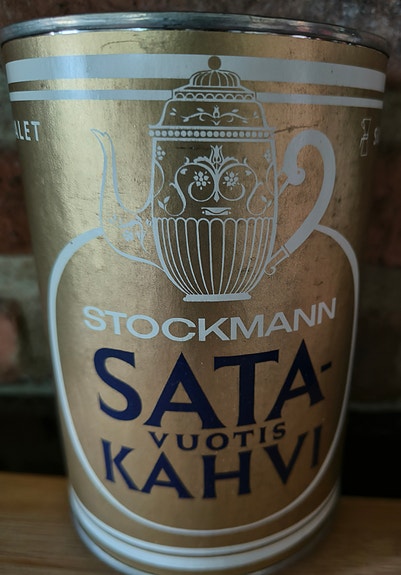 Stockmann peltipurkki kahvia