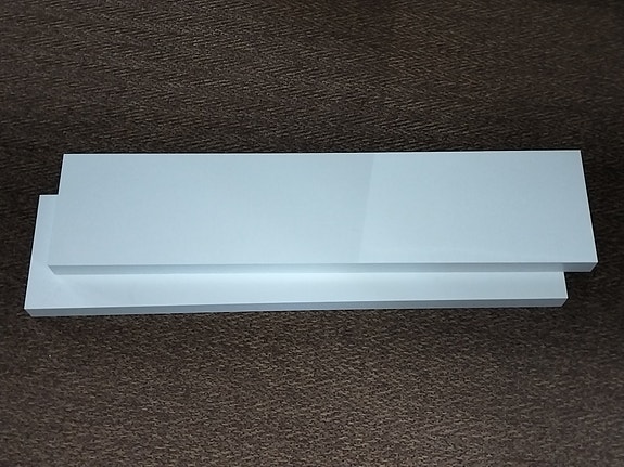 2 kpl IKEA LACK valkoinen seinähylly