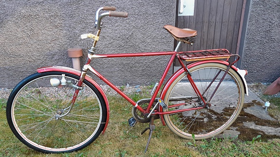 Retro/vintage polkupyörä